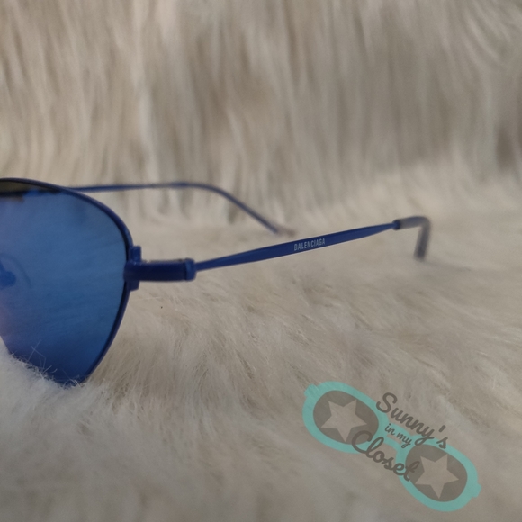 Balenciaga Cateye Sunglasses 😎 BB0015s Retros🥰 - Picture 5 of 8